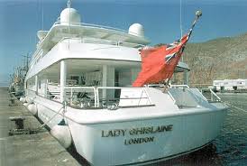 Image result for Lady Ghislaine Trump yacht