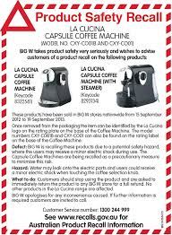 La cucina è lo spazio dell'abitazione specificatamente dedicato alla conservazione, alla preparazione ed alla cottura dei cibi che quotidianamente vengono portati a tavola; Big W Product Recall Big W Takes Product Safety Very Seriously And Wishes To Advise Customers Of A Product Recall On The Following Products Once Removed From The Packaging The Item