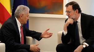 Resultat d'imatges de rajoy yildirim