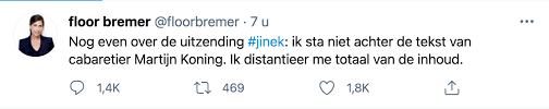 Rtl, de redactie van jinek en eva jinek zelf distantiëren zich daarom helemaal van de inhoud van. 1 Scoyj32qgsjm