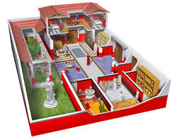 Ancient Roman Domus Model Architettura Romana Architettura Greca Antica Impero Romano