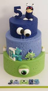 Monster Inc Cake (made with permission from original - CakesDecor