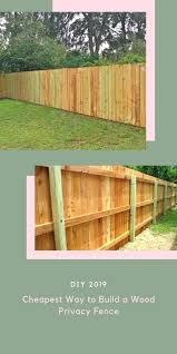 See more ideas about fence, privacy fence, fence design. Cheapest Way To Build A Wood Privacy Fence Diy Guide For 2021 Best Home Gear Wood Privacy Fence Building A Fence Diy Privacy Fence