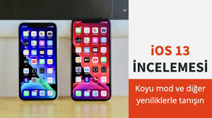 Ios 13 Inceleme Ve Yorumlar Koyu Mod Ve Diger Yenilikler Youtube