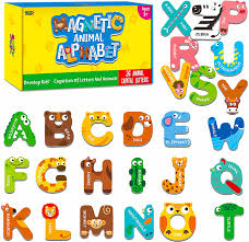 As a parent or teacher, you might always be on the lookout for tools that can help your children learn. Buy Large Size Magnetic Letters Cute Animal Alphabet Abc Magnets For Fridge Colorful Uppercase Animals Toys Set Educational Spelling Learning Games For Kids Toddlers 3 4 5 Years Old Online In Turkey B092zfwz5g