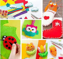 A4 Felt Fabric Sheets For Arts And Crafts Many Colours