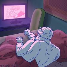 Watch netflix films & tv programmes online or stream right to your smart tv, game console, pc, mac, mobile netflix has an extensive library of feature films, documentaries, tv programmes, anime. Couple Watching A Movie From Bed Know Your Meme