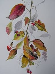 Botanical drawing ginkgo tree leaves black and white graphic printable wall art. Leaves Watercolor Flowers Paintings Fall Leaves Drawing Winter Leaves