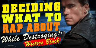 In a way, writing rap is not all that different from writing poetry. Deciding What To Rap About While Destroying Writers Block