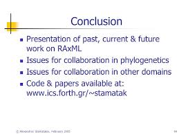 Check spelling or type a new query. Research Statement High Performance Computing Bioinformatics Alexandros Stamatakis Ics Forth Ppt Download