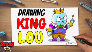 But watch your step on the ice, and be careful not to get brain freeze!. King Lou Brawl Stars Drawing Shorts Youtube