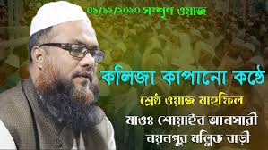 নতুন ওয়াজ মাহফিল।।Mawlana Shoaib Ansari Full waz 2020