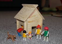 Schleich Und Playmobil Holz Haus Bauen