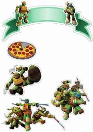 5 out of 5 stars. Teenage Mutant Ninja Turtles Free Printable Cake Toppers Oh My Fiesta In English