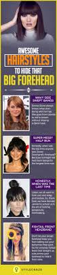 30 Awesome Hairstyles To Hide That Big Forehead Big Forehead Haircut For Big Forehead Cool Hairstyles