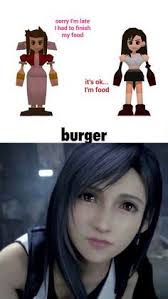 Breaking news:Aerith likes Italian cuisine