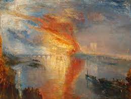 Unter den englischen malern ist william turner eine ausnahme. Der Brand Des Parlamentsgebaudes 16 Oktober 1834 Joseph Mallord William Turner Als Kunstdruck Oder Handgemaltes Gemalde