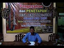 Pokdarwis merupakan aktor yang mempunyai peran yang sangat sentral dalam mewujudkan kemajuan desa wisata kandri. Kepala Desa Aeng Tong Tong Menolak Berita Hoax Youtube