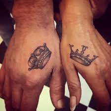 Is it true that behind every successful man is a woman? 108 Crown Tattoo Designs For The King And Queen