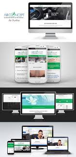 Website Design For Air Purifying Product Company Industrial Website Websitedesign Webdesign Branding Agency Concept Web Brand Strategy