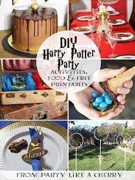 Diy Harry Potter Party Party Like A Cherry Harry Potter Diy Harry Potter Party Diy For Kids