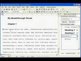 Writers Resource Manuscript Formatting In Ms Word Editing Writing Writing A Book Writing Club