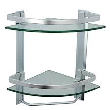 Check spelling or type a new query. Specifications Shelf Material Tempered Glass 8 Mm Extra Thick Post Material Aluminum Finis Glass Shower Wall Glass Corner Shelves Glass Shelves