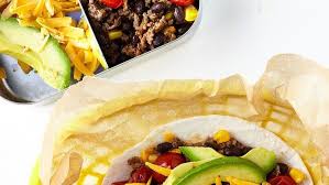 Beef Black Bean And Corn Tacos Recipe Corn Taco Recipes Ground Beef Tacos