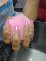 Venta de articulos para peluqueria humana / canina y manicuria. Salon Bonitas Unas Acrilicas Color Rosado Neon Tecnica Facebook