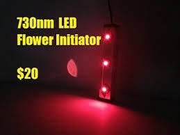 Plants that normally grow in unshaded or lightly shaded habitats can distinguish differences in the proximity of other plants through alterations in the spectral intensity of light (casal, 2013). Diy Led Build The 20 Flower Initiator 730nm Leds Youtube