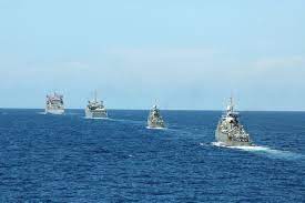 File:From left, the Royal Thai Navy amphibious dock landing ship HTMS  Angthong (LPD 791) steams in formation with the dry cargo and ammunition  ship USNS Washington Chambers (T-AKE 11) and the Royal Thai Navy  130608-N-AX577-125.jpg ...