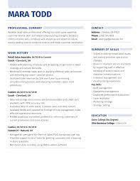 More customer service and retail resume examples. Check Out The Top 10 Retail Resume Examples By Myperfectresume