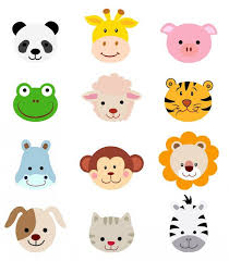 No 93 Instant Download Clipart Pack Cartoon Animals By Wmgraphic 3 50 Animal Clipart Cartoon Animals Animal Faces