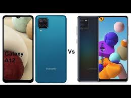 Samsung Galaxy A12 Vs Samsung Galaxy A21s Comparison Youtube
