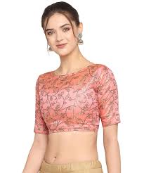 We all have a plain black blouse, but now let's ditch. Buy Oomph Womens Jacquard Boat Neck Blouse Lightfloral At Amazon In