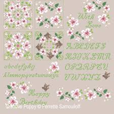 All our patterns include・ : Japan Inspired Cross Stitch