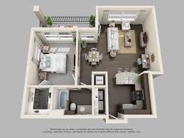 The Pointe At Cabot 1 Bedroom 1 Bath Pine Garden Home Floor Plan Sims House Design Small House Plans House Plans