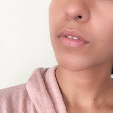 Aros pequeños, aros de cartílago de calibre 21, aros de oro rosa, aros  minimalistas, aros delicados de su elección de 6, 7, 8, 9 o 10 mm