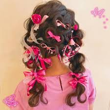 pin on hair