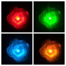 Amazon Com Led Light Up Accessories For Hair Glowing Rose Light Up Flower Glow In The Dark Led Hair Flashing Led Light Up Toys Glow Barrettes Bar Dancing Clip Light Up Hair