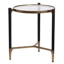 A B Home Park View Round Occasional Table A B Home Black Side Table Occasional Table