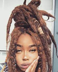 Congo bongo stylish woman is wearing a beautiful jacket. Pin By Le Starboy On Nose Beautiful Dreadlocks Hair Styles Locs Hairstyles