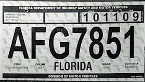 Find florida license plate from a vast selection of licence plates. Florida Temporary License Plate License Plate Templates Printable Free Tag Template