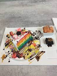 Rainbow Fantasy Cake With Creamy Thai Milk Tea 12 90 Sugar Lips Orchard Gateway Fantasy Cake Cake Desserts