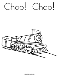 Download and print free choo choo train coloring pages to keep little hands occupied at home; Choo Choo Coloring Page Twisty Noodle