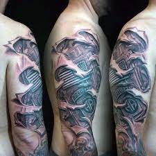 30 Airborne Tattoos For Men Military Ink Design Ideas Airborne Tattoos Tattoos For Guys Military Sleeve Tattoo