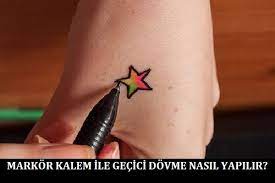 Herkesin waow, çok iyi diyeceği ama kimsenin yaptırmayacağı bir dövme. Markor Kalem Ile Gecici Dovme Nasil Yapilir Pratikhanem