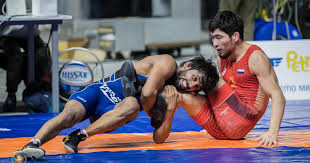 Freestyle wrestler bajrang punia will take a week to recover from a knee injury sustained on friday during the ali aliyev wrestling competition in the russian city of kaspiysk. Wrestling Bajrang Punia Wins Gold At Uww Ranking Series Vinesh Phogat Enters Final