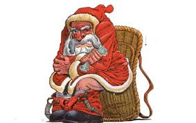Le père noël habite dans la petite ville de libourne. Les Plus Inqualifiables Dessins Du Pere Noel