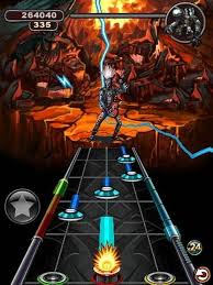 Bassa definizione + televisore a bassa qualità = video di merda. Glu Brings Guitar Hero Warriors Of Rock To Android Android Community